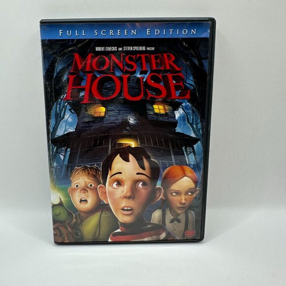Monster House DVD Full Screen Edition PG Animated Adventure Columbia Pictures - Picture 2 of 5